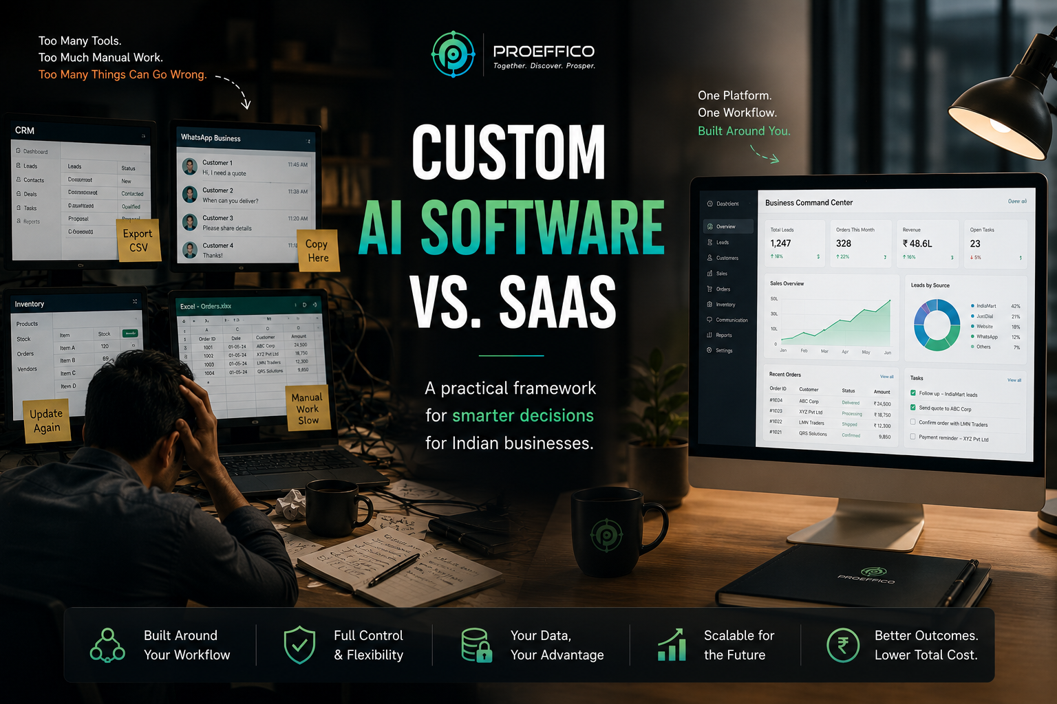 Custom AI Software vs SaaS: What Indian Businesses Get Wrong